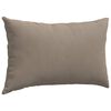 vidaXL Sofa Pagalvės 2 pcs Taupe 50 x 30 cm audinys
