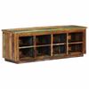 vidaXL Batu skrynia 110 x 35 x 40 cm Kietas atkurtas medis Ruda