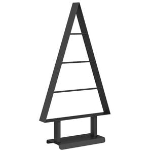 vidaXL Metalinis Kalėdų medis Juoda 60 cm Plienas