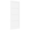 vidaXL Vidaus durys 78 x 202 cm fanera Balta