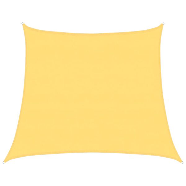 vidaXL Uždanga nuo saulės, smėlio spalvos, 4/5x4m, HDPE, 160g/m&sup2;