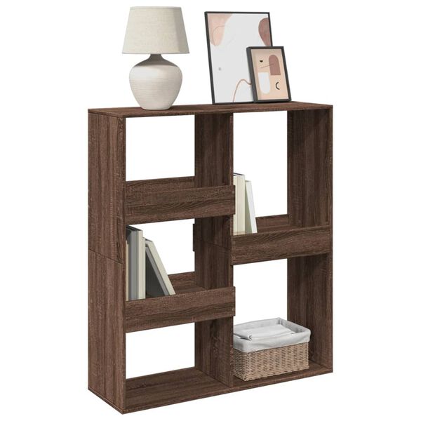 vidaXL Kambario pertvara, ruda ąžuolo, 100x33x115cm, apdirbta mediena