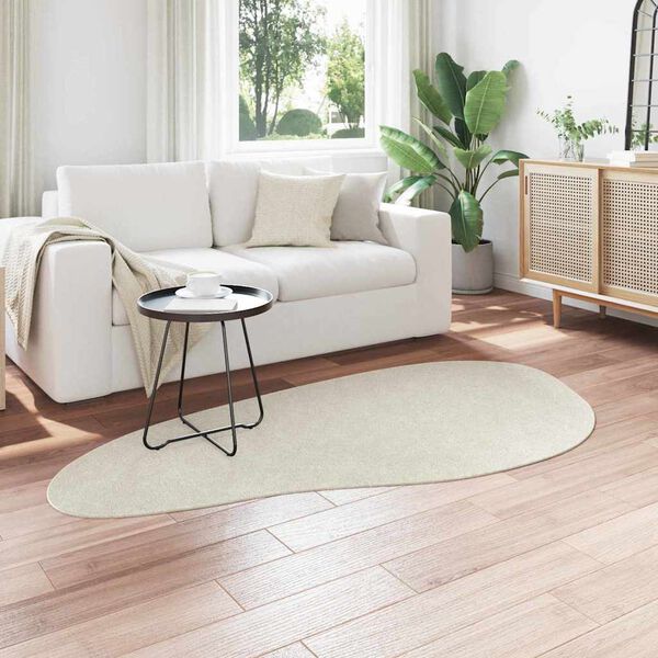 vidaXL Zoninės kiliminės dangos HUARTE Kreminė 100 x 200 cm