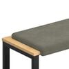 vidaXL Suoliuko pagalvė mančester &Scaron;viesiai pilka Gylis 35 cm