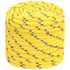 vidaXL Daugiafunkcinė buitinė virvė 18 mm 25 m Geltona PP