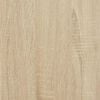 vidaXL Komoda, sonoma ąžuolo spalvos 29,5x34x119,5 cm apdirbta mediena