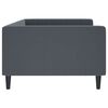 vidaXL Sofa, tamsiai pilkos spalvos, 100x200cm, aksomas