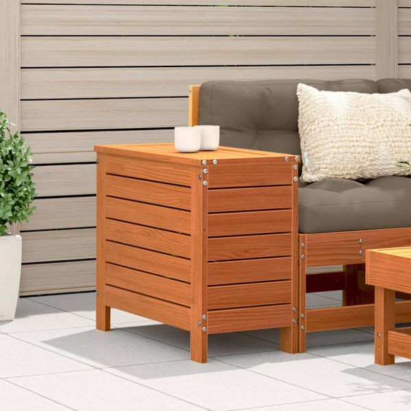 vidaXL Sodo pakoja, va&scaron;ko ruda, 62x31,5x52cm, pu&scaron;ies masyvas