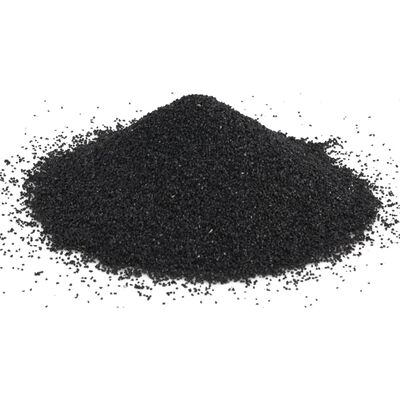 vidaXL Akvariumo smėlis, juodos spalvos, 10kg, 0,2–2mm