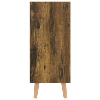 vidaXL Šoninė spintelė, dūminė ąžuolo, 90x30x72cm, apdirbta mediena