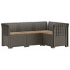 vidaXL 4-vietė Sodo Sofa Su Pagalvėlėmis Rattano I&scaron;vaizda PP