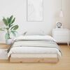 vidaXL Grindų lovos rėmas Natūrali 213.5 x 104 x 9 cm
