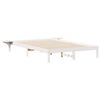 vidaXL Lovos rėmas su &scaron;oninėmis stalelėmis Balta 160 x 210 cm