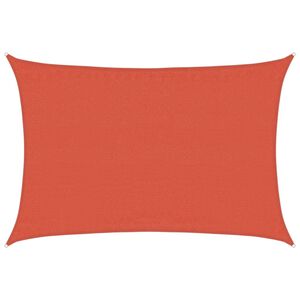 vidaXL Burė nuo saulės, terakota spalvos, 3,5x4,5m, HDPE, 160g/m&sup2;