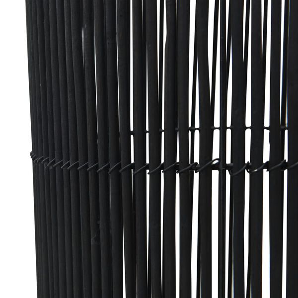 vidaXL Pastatomas &scaron;viestuvas, juodos spalvos, gluosnis, 61cm, E27