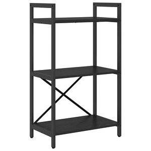 vidaXL Knygų lentyna 3 auk&scaron;tų 56 x 34 x 96 cm Apdirbta mediena