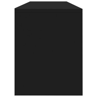 vidaXL Televizoriaus spintelė, juodos spalvos, 120x30x37,5cm, MDP