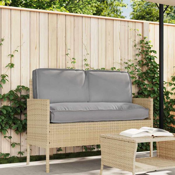 vidaXL Pagalvių komplektas 3 pcs Pilka Oksfordo audinys