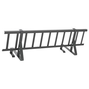 vidaXL Stogo sniego sargas Antracito 100 x 29,5 x 34,5 cm Plienas