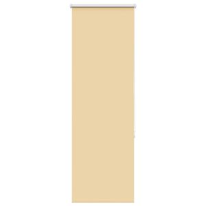 vidaXL roletas smėlio spalvos 40x130 cm audinio plotis 35,7 cm