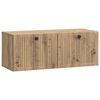 vidaXL Sieninė TV spintelė 78,5 x 31 x 30 cm Artisano ąžuolo