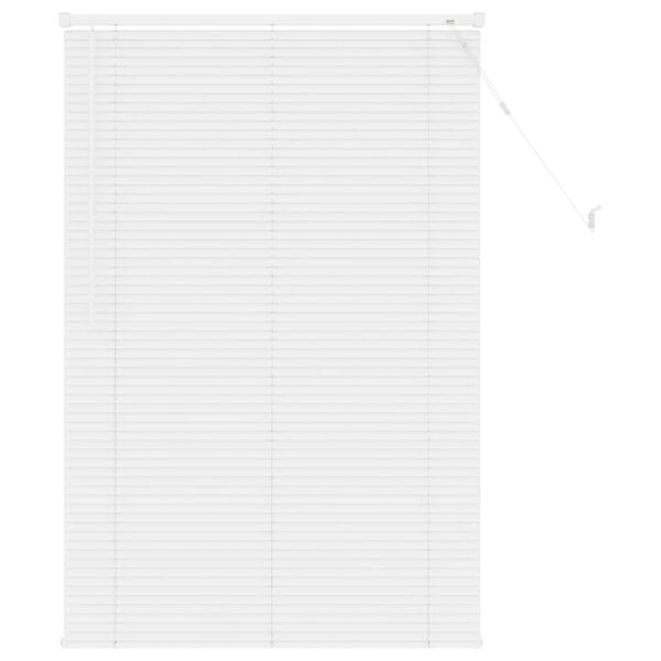 vidaXL Venecijos žaliuzės Reguliuojamas Baltas 150 x 90 cm PVC