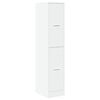 vidaXL Vaistinės spintelė, balta, 30x41x144,5 cm, inžinerinė mediena