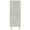 vidaXL Šoninė spintelė, betono pilka, 69,5x32,5x90cm, apdirbta mediena