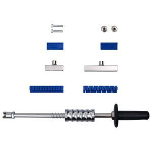 vidaXL Atbulinio plaktuko rinkinys, 7 dalių, anglies plienas