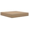 vidaXL Lauko sofa pagalvėlė 3 pcs Taupe Poliesteris