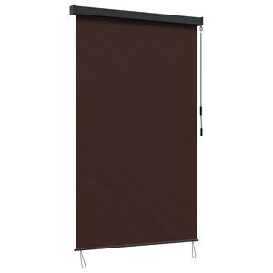 vidaXL Roletas Ruda 60 x 250 cm Audinys ir aliuminis