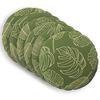 vidaXL Pagalvėlės užvalkalas 6 pcs HEERLEN Lapų dizainas &Oslash; 60 cm