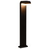 vidaXL Lauko LED &scaron;viestuvas, juodos sp., 9W, ovalo formos