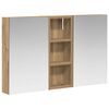 vidaXL Vonios spintos komplektas 3 vnt. 80 x 10,5 x 50 cm