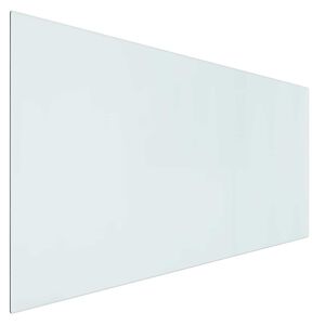 vidaXL Židinio stiklo plok&scaron;tė Skaidrus 120 x 60 cm Stiklas