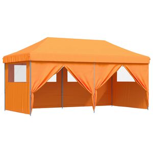 vidaXL &Scaron;ventės palapinė 292 x 580 x 315 cm Oranžinė Oksfordo audinys