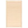 vidaXL Spintelės durelės, 99,3x59,4cm, pu&scaron;is, žaliuzių dizaino