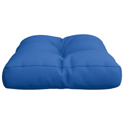 vidaXL Paletės pagalvėlė, karališka mėlyna, 60x40x12cm, audinys