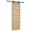 vidaXL Slankios durys ORKDAL Natūrali 73,5 x 211 cm