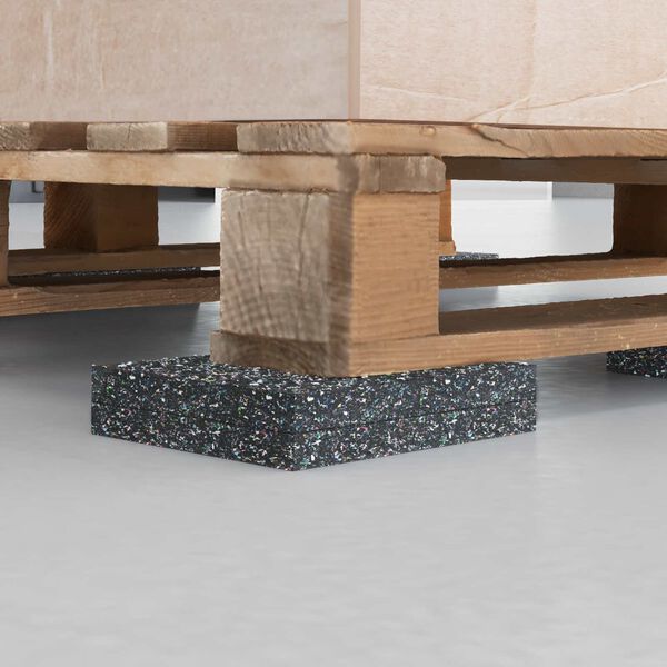 vidaXL Gumos volas Juoda Guma