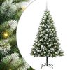 vidaXL Dirbtinis sulankstomas Kalėdų medis su pūkuotu sniegu 150 LED