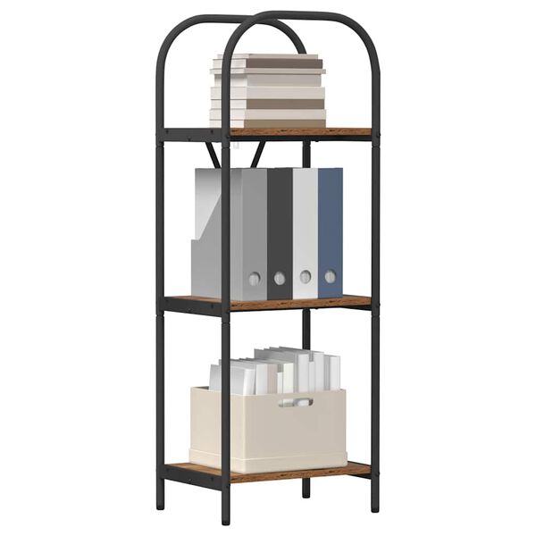 vidaXL Knygų lentyna Senas medis 40 x 30 x 109 cm Apdirbta mediena