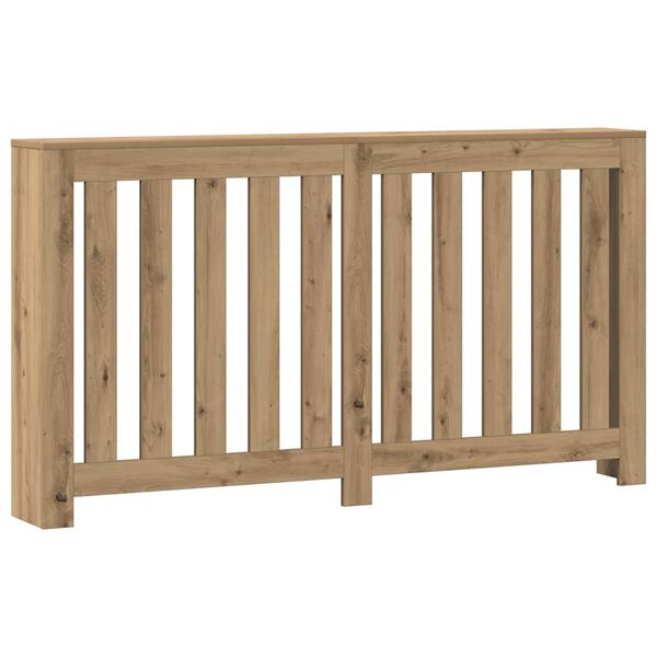 vidaXL Radiatoriaus uždangalas, artisano ąžuolo, 149x20x82cm, mediena