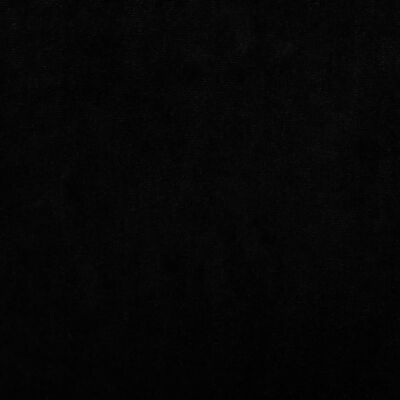 vidaXL Lova šunims, juodos spalvos, 70x52x30cm, aksomas