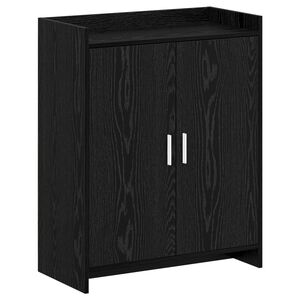 vidaXL Batu skrynia Juodojo ąžuolo 73,5 x 36 x 92 cm Apdirbta mediena