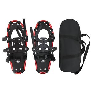 vidaXL 3 in 1 sniego batai Raudona ir Juoda 53,5 x 21 cm