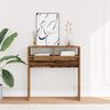 vidaXL konsolinis stalas Old Wood 78x30x80 cm Engineered Wood