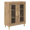 vidaXL Kabalas Amatininkų ąžuolas 69,5 x 34 x 90 cm Apdirbta mediena