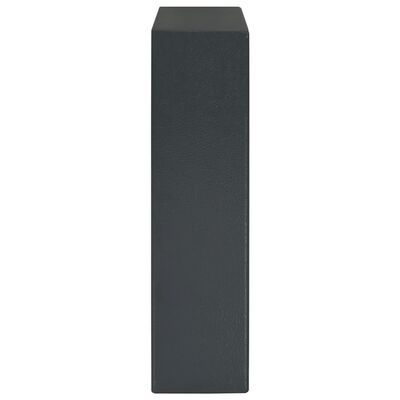 vidaXL Seifas raktams, tamsiai pilkos spalvos, 30x10x36,5cm