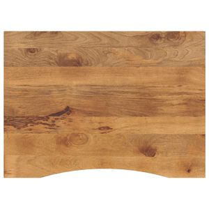 vidaXL stalvir&scaron;is su i&scaron;lenkta 110x80x2,5 cm medžio masyvo grubus mango